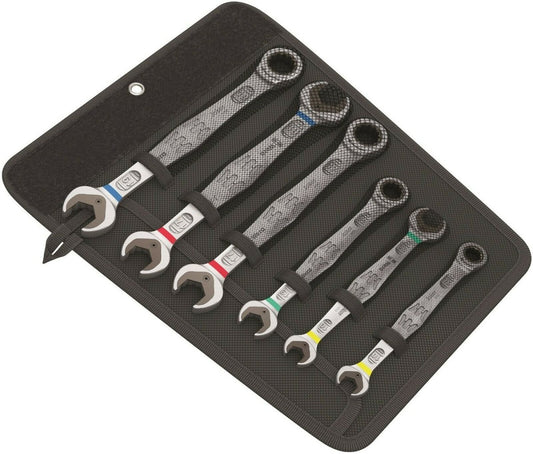 Wera 6000/6002 Joker Ratcheting Combination Wrench Set Metric 05020022001 - Mr. Tools