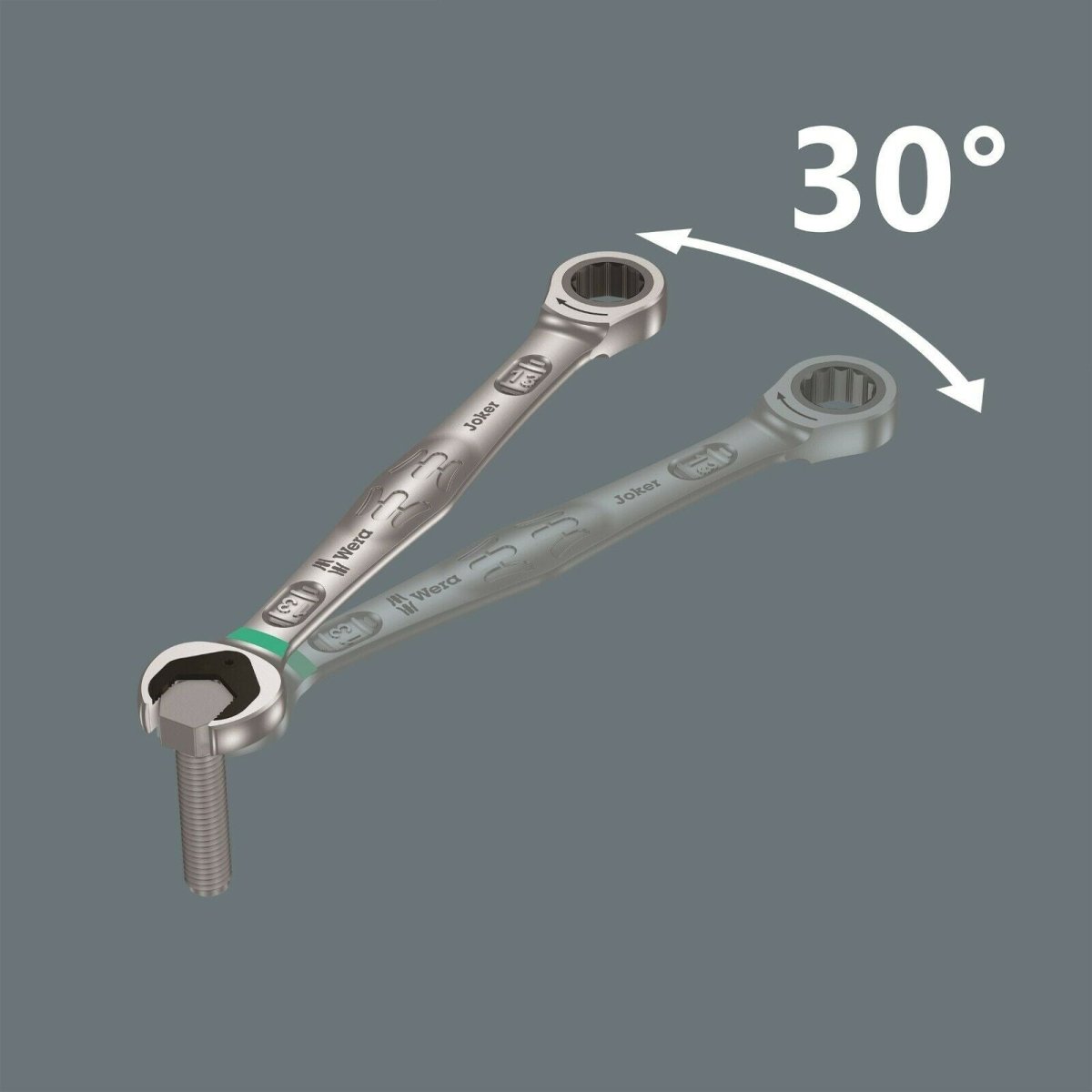 Wera 6000/6002 Joker Ratcheting Combination Wrench Set Metric 05020022001 - Mr. Tools