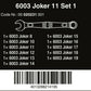 Wera 6003 Joker Combination Wrench Set 11 Piece Metric 05020231001 - Mr. Tools