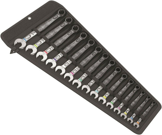 Wera 6003 Joker Combination Wrench Set 15 Piece Metric 05020302001 - Mr. Tools
