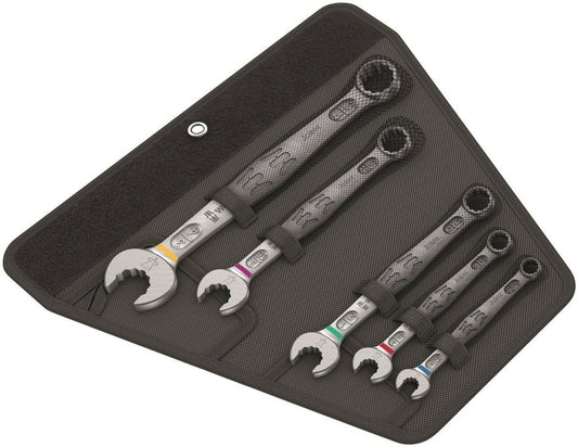 Wera 6003 Joker Combination Wrench Set 5 Piece SAE 05020240001 - Mr. Tools