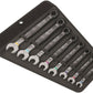 Wera 6003 Joker Combination Wrench Set 8 Piece SAE 05020241001 - Mr. Tools