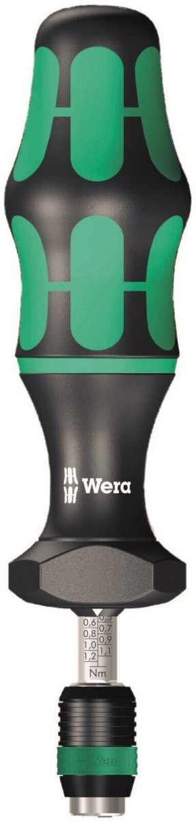 Wera 7400 Kraftform Adjustable Torque Screwdriver 1.2 - 3.0 Nm 1/4" 05074701001 - Mr. Tools