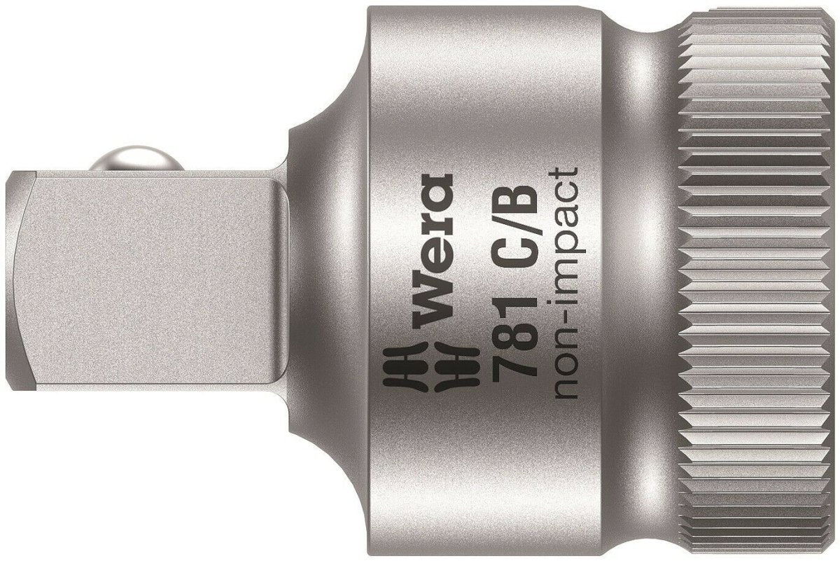 Wera 781 C/B Socket Wrench Adapter 1/2" Drive 05042674001 - Mr. Tools
