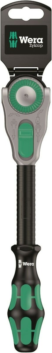 Wera 8000 C SB Zyklop Speed Ratchet Socket Wrench 1/2" Drive 05073262001 - Mr. Tools