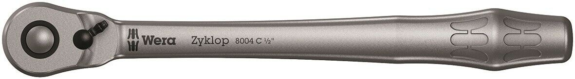 Wera 8004 C Zyklop Metal Ratchet With Switch Lever 1/2" Drive 05004064001 - Mr. Tools