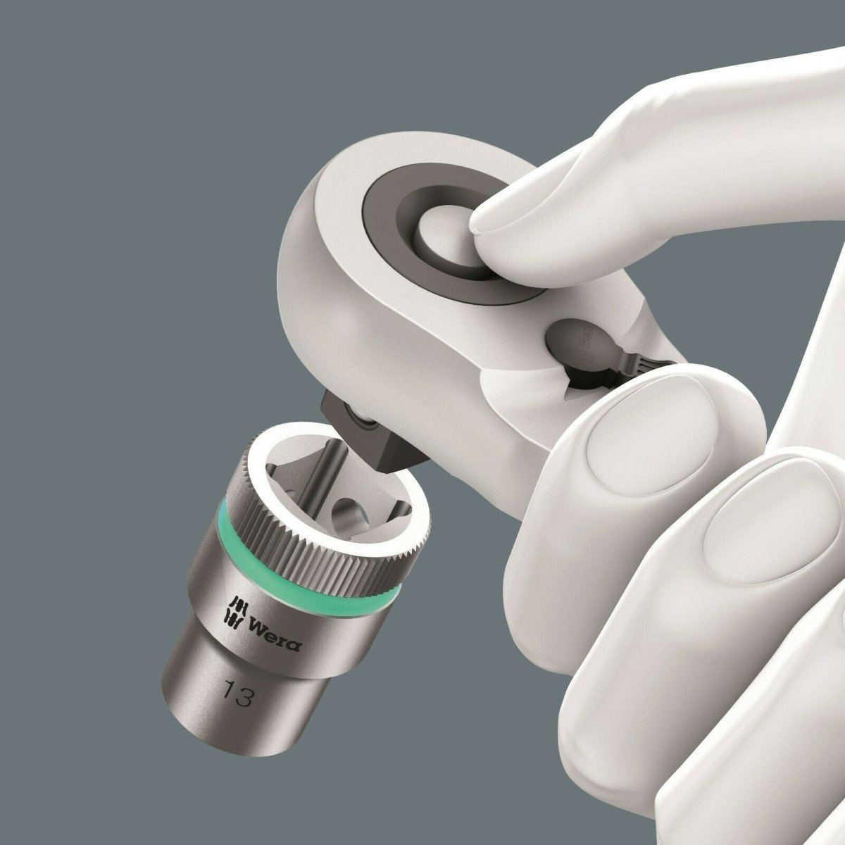 Wera 8006 SC 1 Zyklop Hybrid Ratchet Set 1/2" Drive Metric 05004090001 - Mr. Tools