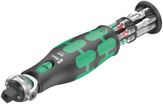 Wera 8009 Zyklop Pocket Set 1 Socket Wrench 3/8" Drive SAE 13 Pieces 05004282001 - Mr. Tools