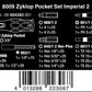 Wera 8009 Zyklop Pocket Set 2 Socket Wrench Set 3/8" Drive SAE 05004283001 - Mr. Tools