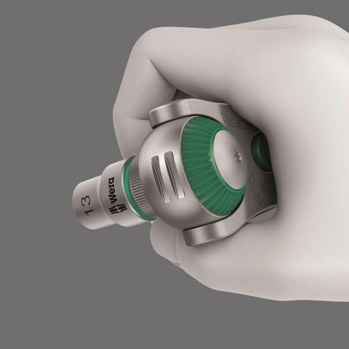 Wera 8100 SA 6 Zyklop Speed Ratchet Set 1/4" Drive Metric 05004016001 - Mr. Tools