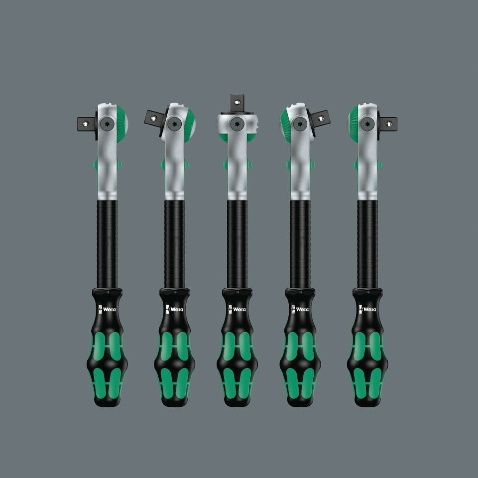 Wera 8100 SB 9 Zyklop Speed Ratchet Set 3/8" Drive SAE 28 Piece 05004049001 - Mr. Tools