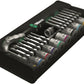 Wera 8100 SB 9 Zyklop Speed Ratchet Set 3/8" Drive SAE 28 Piece 05004049001 - Mr. Tools