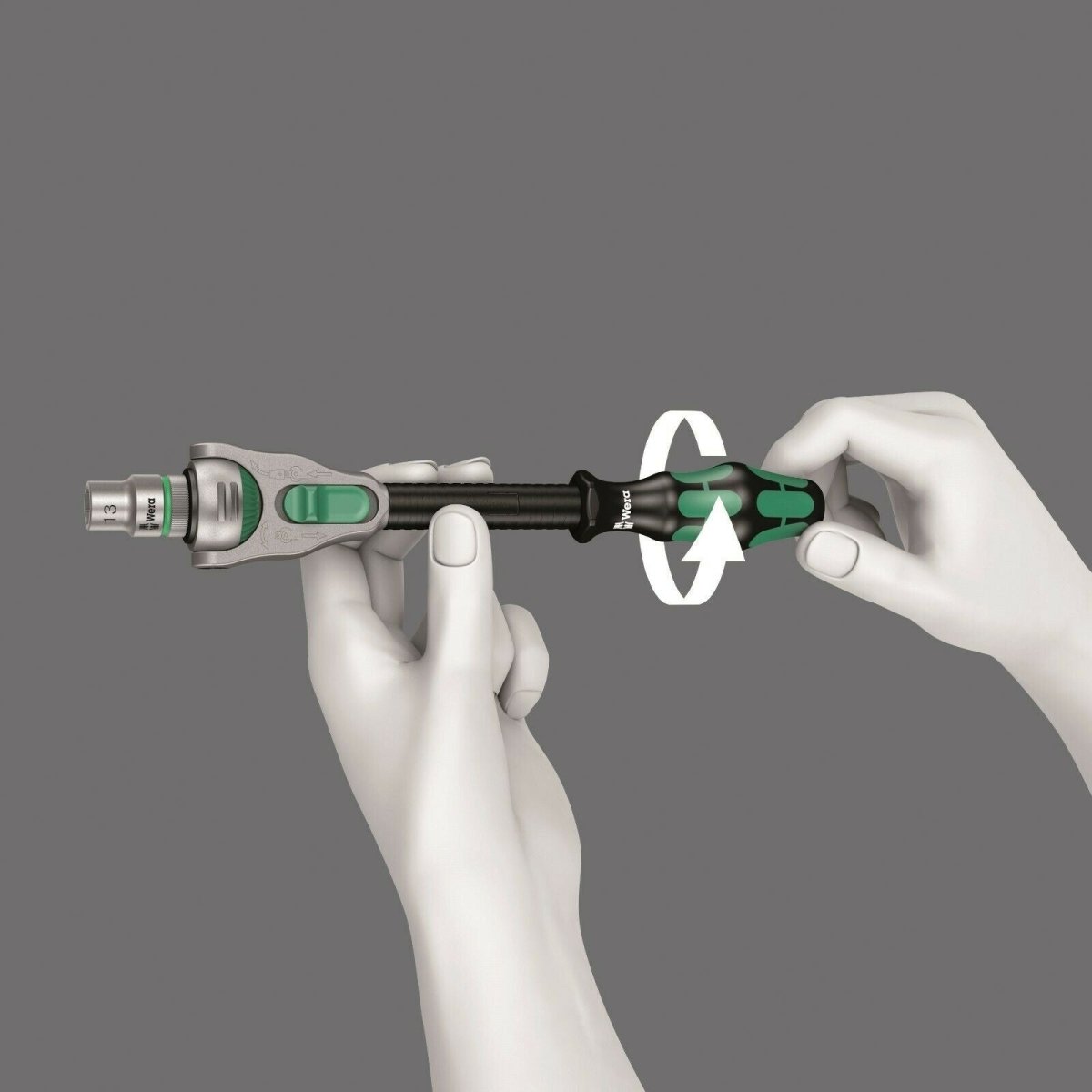 Wera 8100 SC 6 Zyklop Speed Ratchet Set 1/2" Drive Metric 28 Piece 05004076001 - Mr. Tools