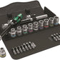 Wera 8100 SC 6 Zyklop Speed Ratchet Set 1/2" Drive Metric 28 Piece 05004076001 - Mr. Tools
