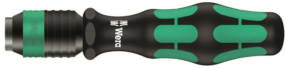 Wera 813 R Kraftform Kompakt Screwdriver - Rapidaptor Quick - Release Chuck – 05051272001 - Mr. Tools