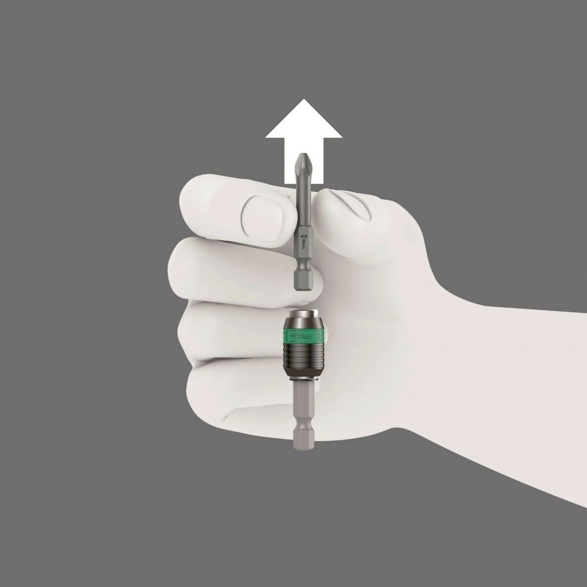 Wera 813 R Kraftform Kompakt Screwdriver - Rapidaptor Quick - Release Chuck – 05051272001 - Mr. Tools