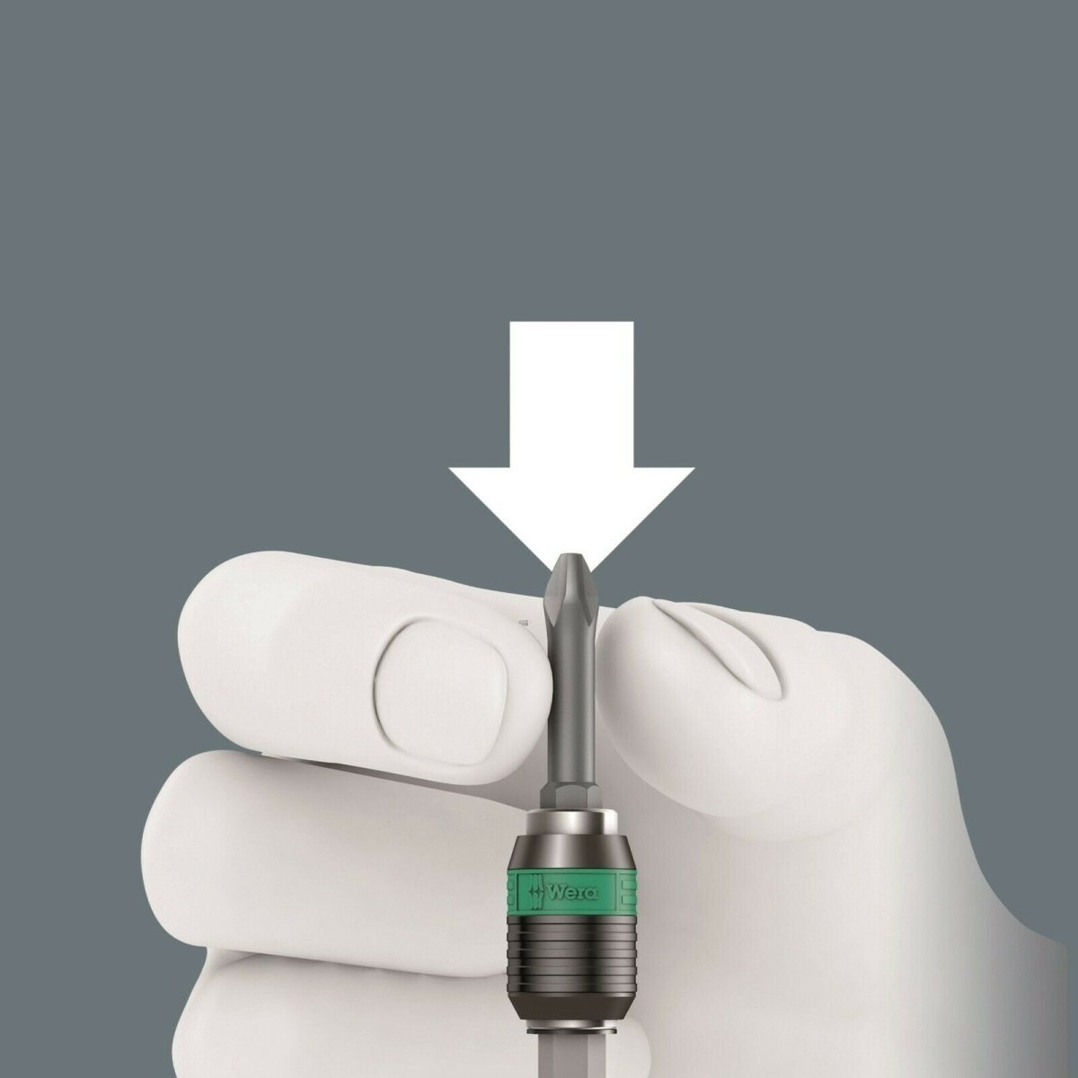 Wera 816 R Kraftform Kompakt Screwdriver With Rapidaptor Chuck 05051462001 - Mr. Tools