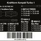 Wera 826 T Kraftform Kompakt Turbo 1 Screwdriver Set 19 Piece Metric 05057482001 - Mr. Tools