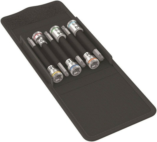 Wera 8767 B TORX® HF 1 Zyklop Socket Set 3/8" Drive 6 Piece 05003185001 - Mr. Tools