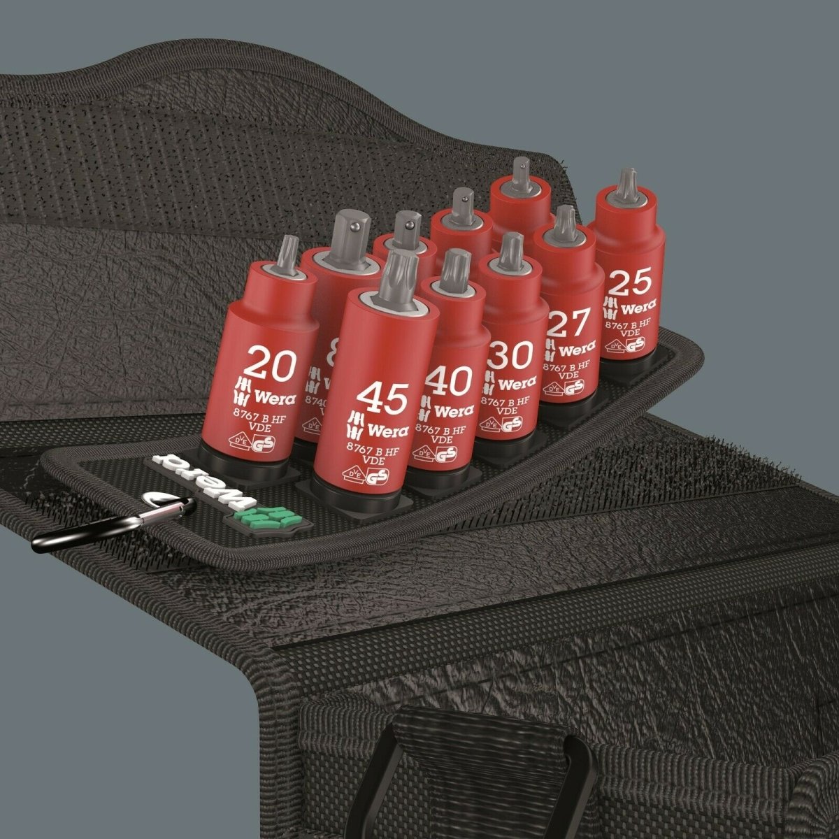 Wera 8767 B VDE HF Belt B VDE 1 Zyklop TORX® Socket Set 3/8" Drive 05004930001 - Mr. Tools