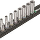 Wera 8790 HMA Belt A Deep 1 Socket Set 1/4" Drive Metric 9 Pieces 05004525001 - Mr. Tools