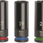 Wera 8790 Wheel Impaktor C Set 1 Socket Set 3 Piece 1/2" Drive 05004595001 - Mr. Tools