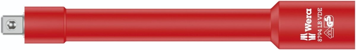 Wera 8794 LB VDE Zyklop Insulated Socket Wrench Extension 3/8" Drive 05004965001 - Mr. Tools