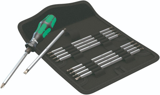Wera 88/1 Vario Kraftform Kompakt Screwdriver Set 11 Pieces 05002990001 - Mr. Tools