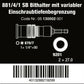 Wera 881/4/1 SB Bit Holder With Variable Depth Limiter 05130002001 - Mr. Tools