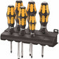 Wera 932/6 Kraftform Chiseldriver Set: Versatile Professional Grade Screwdriver Set with Storage Rack – 05018282001 - Mr. Tools