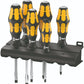 Wera 932/918/6 Kraftform Chiseldriver Screwdriver Set With Rack 05018287001 - Mr. Tools