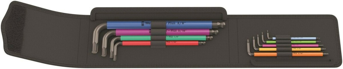 Wera 950 SPKL/9 SM N Multicolour L - Key Set Imperial 05022639001 - Mr. Tools
