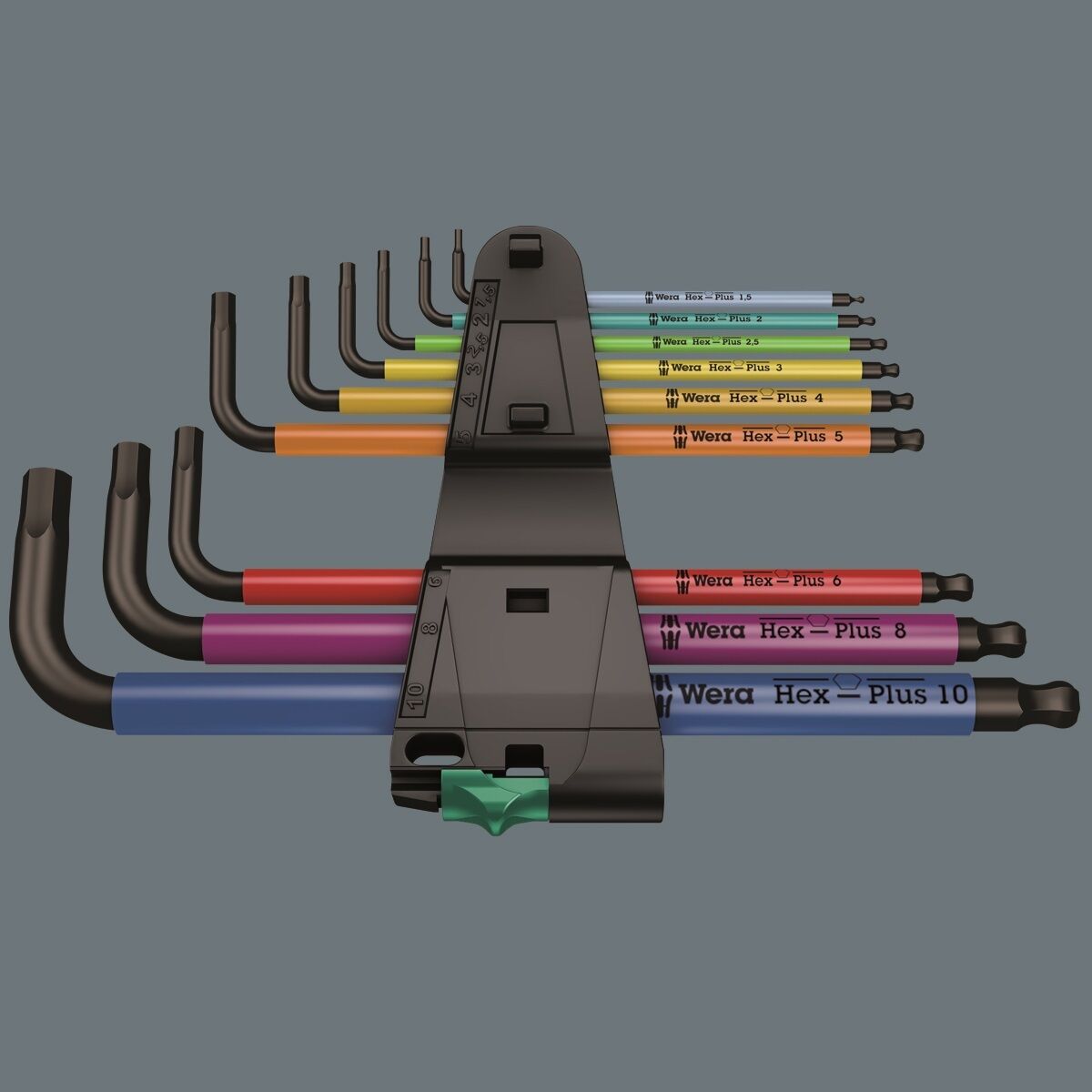 Wera 950 SPKL/9 SM N Multicolour L - Key Set Metric 05022089001 - Mr. Tools
