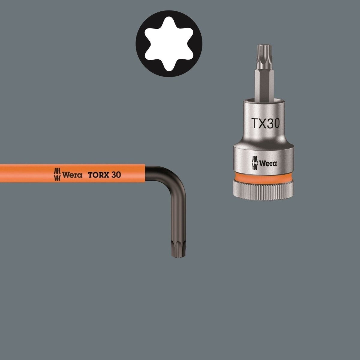 Wera 967/9 TX XL HF 1 TORX® L - Key Set With Holding Function 05024470001 - Mr. Tools