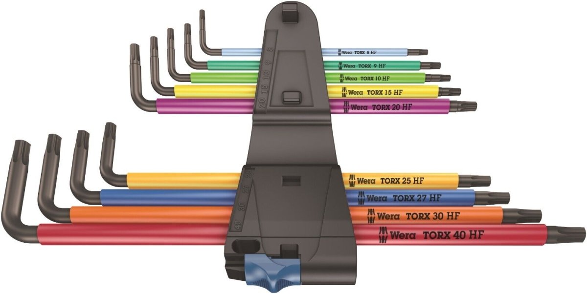 Wera 967/9 TX XL HF 1 TORX® L - Key Set With Holding Function 05024470001 - Mr. Tools