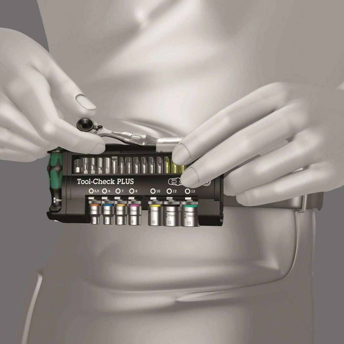 Wera Bicycle Set 3 Zyklop Mini Ratchet Bit Set 1/4" Drive Metric 05004172001 - Mr. Tools