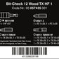 Wera Bit Check 12 Wood TX HF 1 Bits Set 12 Pieces 05057435001 - Mr. Tools