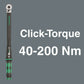 Wera C3 Click - Torque Wrench Set 40 - 200 Nm 1/2" Drive 13 Pieces 05075680001 - Mr. Tools