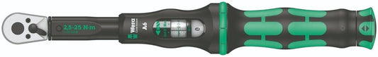 Wera Click - Torque A 6 Torque Wrench 2.5 - 25 Nm 1/4" Drive 05075605001 - Mr. Tools