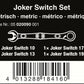 Wera Joker Switch Ratcheting Combination Wrench Set 4 Piece Metric 05020090001 - Mr. Tools