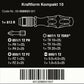 Wera Kraftform Kompakt 10 Screwdriver Set 05056653001 - Mr. Tools