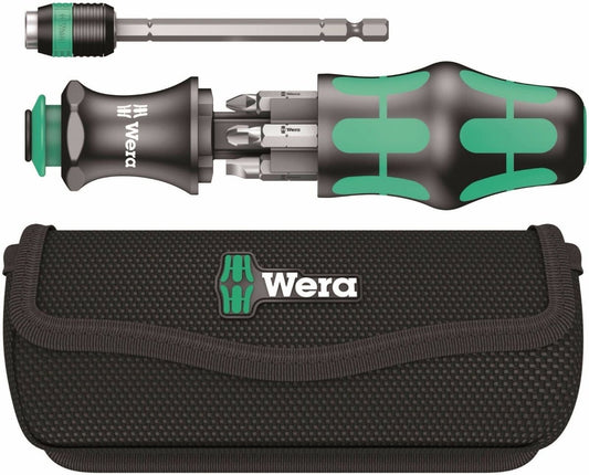 Wera Kraftform Kompakt 25 Combination Driver Magazine and Pouch Set 05051024001 - Mr. Tools