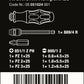 Wera Kraftform Kompakt 25 Combination Driver Magazine and Pouch Set 05051024001 - Mr. Tools