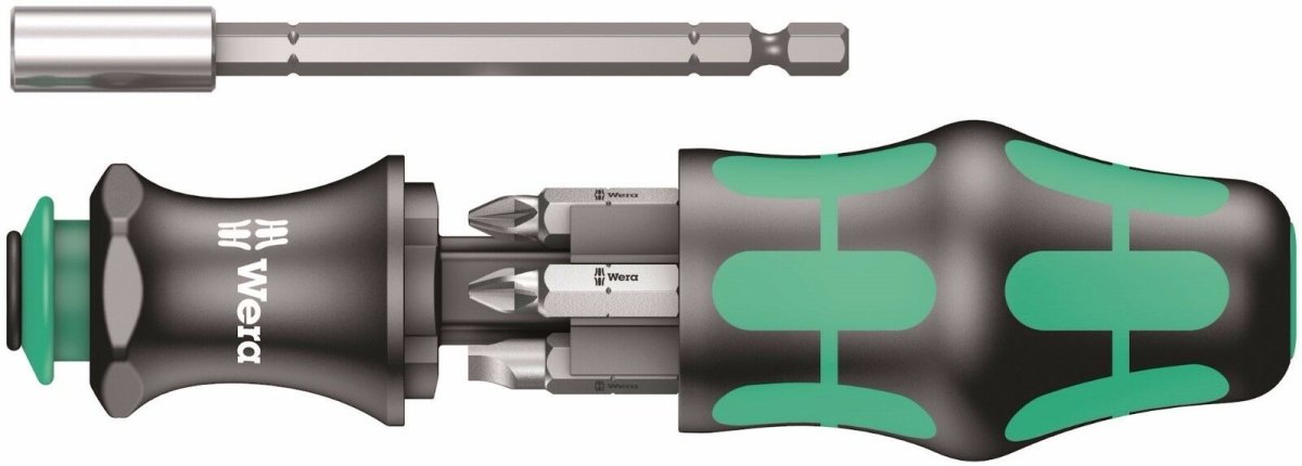 Wera Kraftform Kompakt 28 B Screwdriver Bit Set With Pouch 05134491001 - Mr. Tools