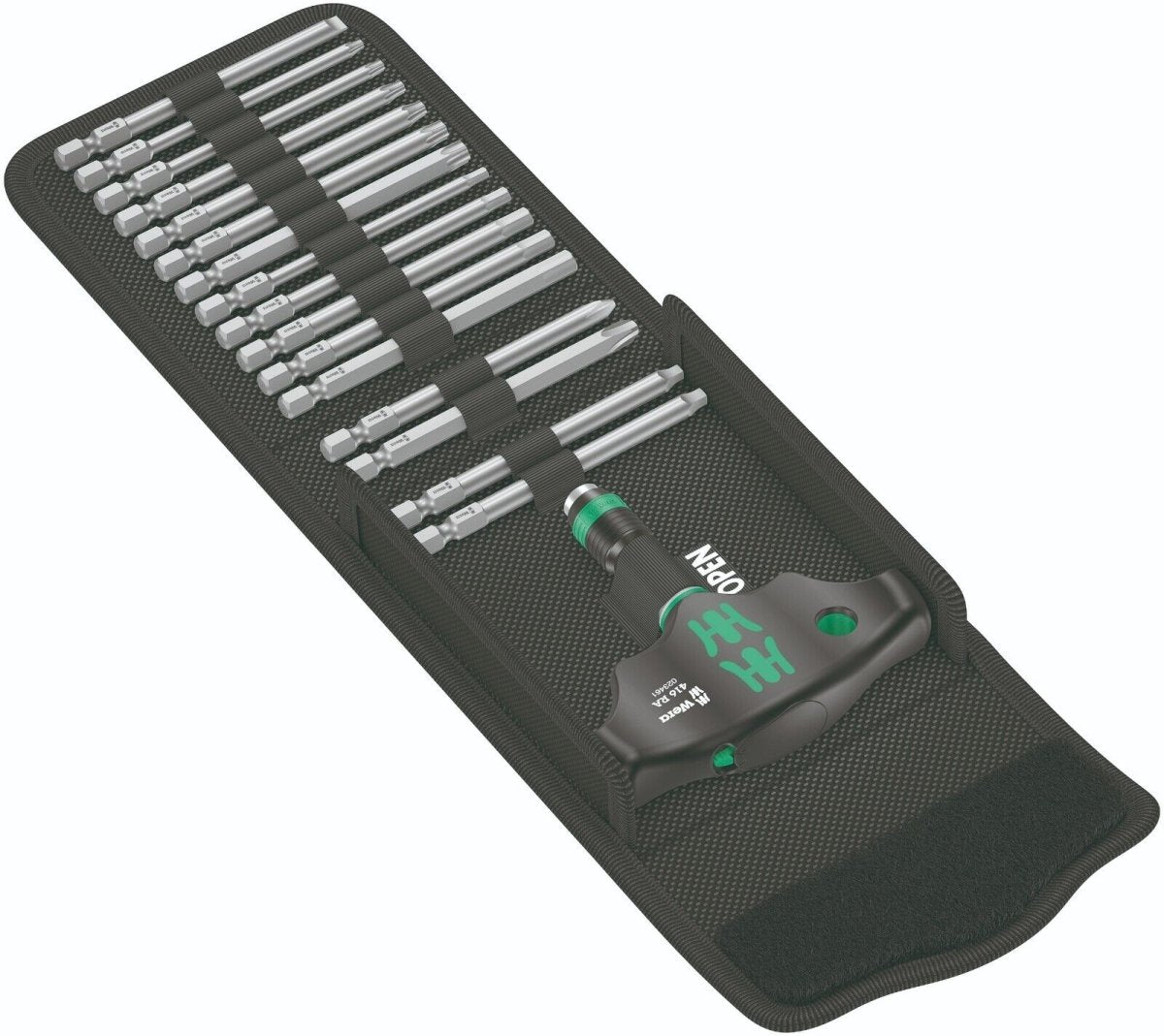 Wera Kraftform Kompakt 400 RA Set 1 Ratcheting T - Handle Set SAE 05057473001 - Mr. Tools