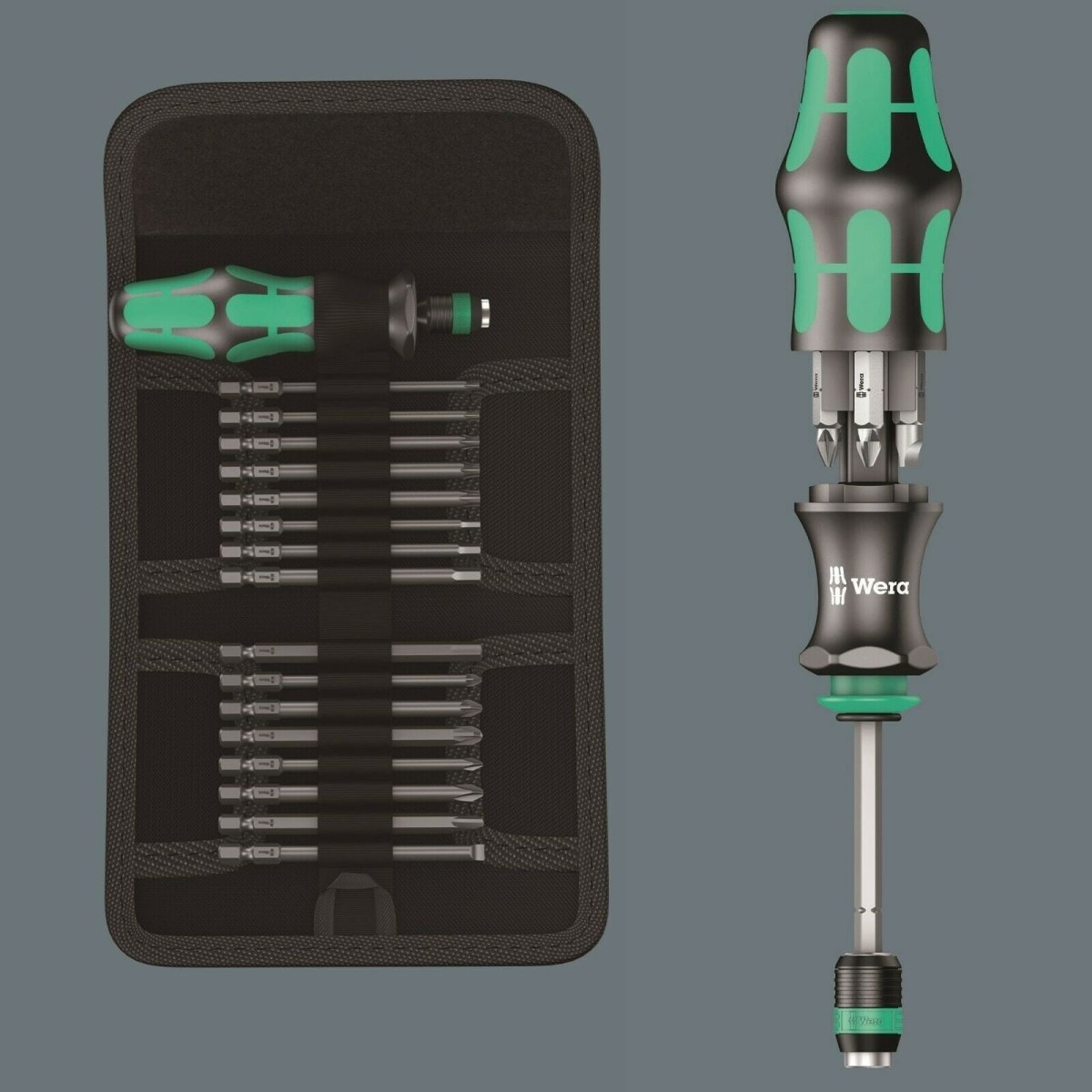 Wera Kraftform Kompakt 62 Screwdriver Set 05059297001 - Mr. Tools