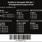 Wera Kraftform Kompakt 900 Set 1 Screwdriver Set 19 Pieces Metric 05018110001 - Mr. Tools