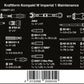 Wera Kraftform Kompakt Maintenance W1 USA Set SAE 35 Pieces 05135871001 - Mr. Tools