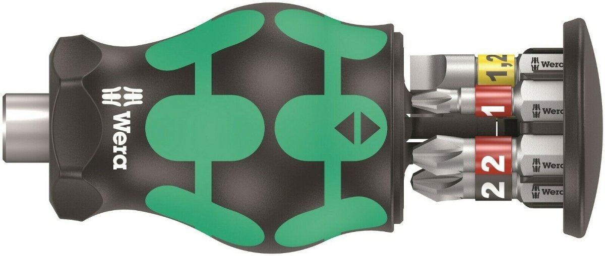 Wera Kraftform Kompakt Stubby Magazine 2 Screwdriver Set 05008874001 - Mr. Tools