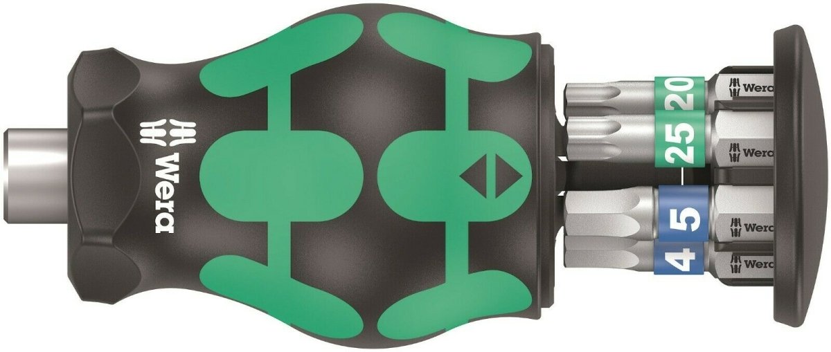 Wera Kraftform Kompakt Stubby Magazine 3 Screwdriver Set 05008875001 - Mr. Tools